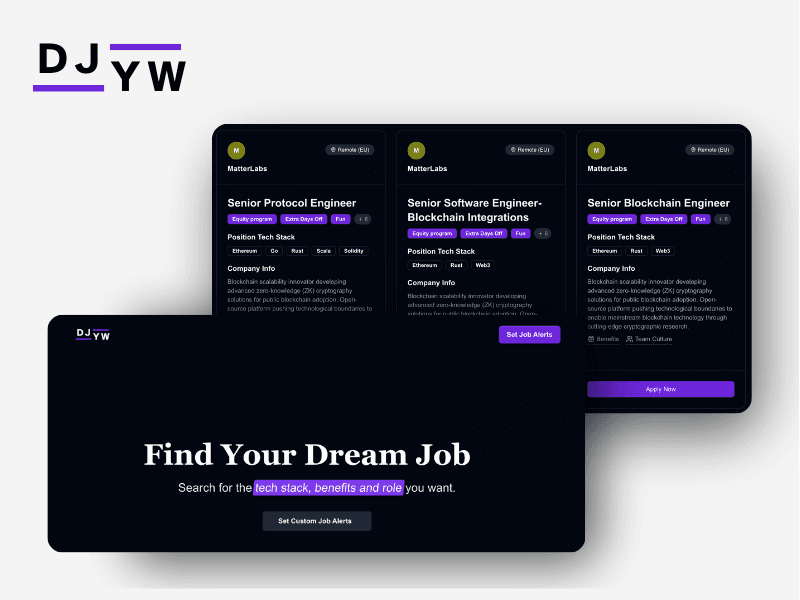 devjobsyouwant product
